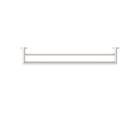 Nero Dolce 700mm Double Towel Rail Brushed Nickel NR3630DBN