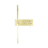 Nero Mecca Shower Mixer Diverter System Brushed Gold NR221903eBG