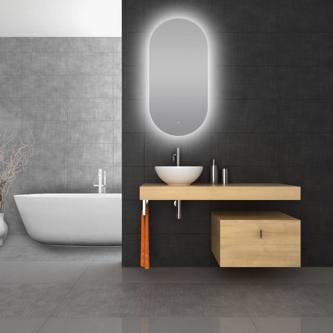Eva Oval LED Mirror 500x1000mm EVA-LM-LDO-1
