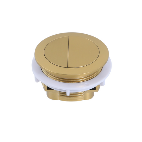 Turner Hasting Flush Buttons Round Brushed Brass THSP021
