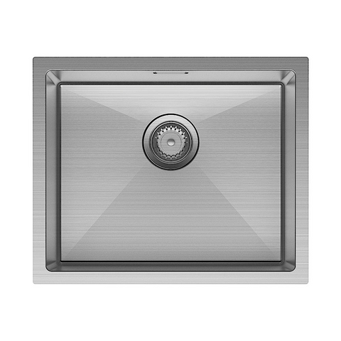 Fienza Hana Single 39L Sink (Overflow) Stainless Steel 68500
