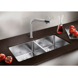 Blanco Andano Sink 400/400-U Double Bowl 865mm Undermount Stainless Steel ANDANO400/400UK5 526894