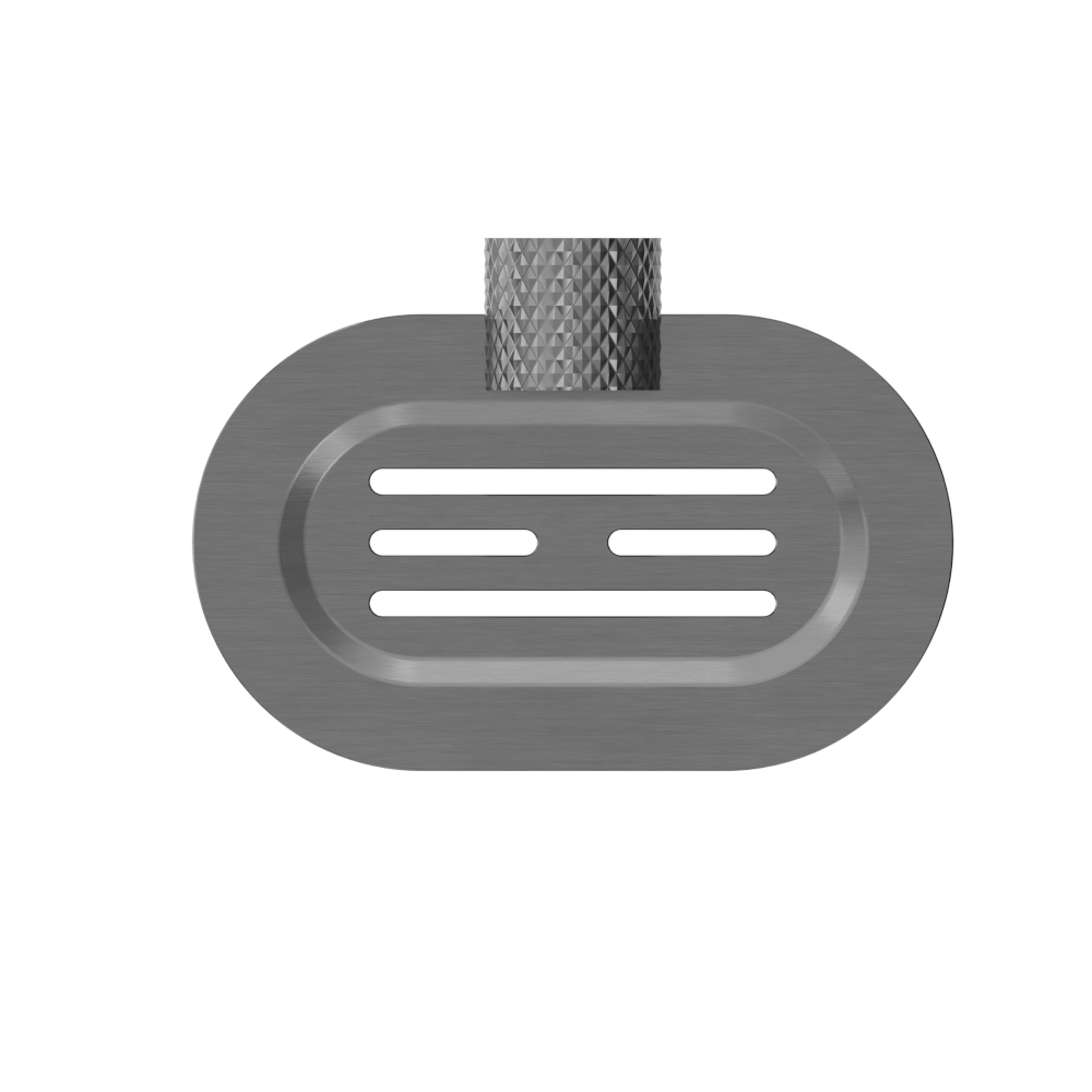 Nero Opal Soap Dish Holder Graphite NR2581GR nero-opal-soap-dish-holder-graphite-nr2581gr