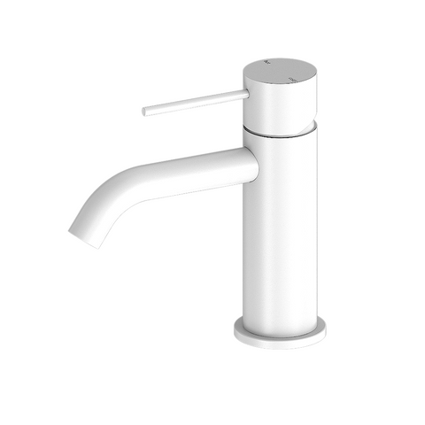 Nero Mecca Basin Mixer Matte White NR221901MW