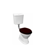 Johnson Suisse Colonial Feature Linked Toilet Mahogany Seat J2050.J2401- MAHOGANY SEAT