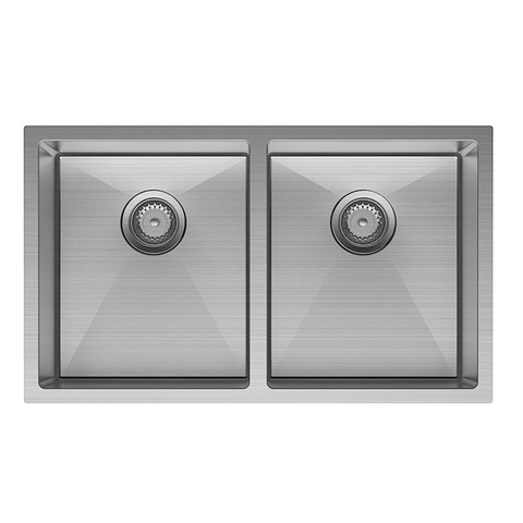 Fienza Hana Double Kitchen 27L Sink Stainless Steel 68403