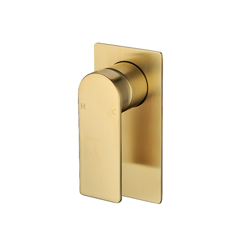 P&P Ruki Wall Mixer Brushed Gold PBS3001BG