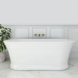 Decina Regent Freestanding Bath 1700x790x600mm White RE1700W