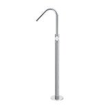 Meir Round Freestanding Bath Spout and Hand Shower Chrome MB09PN-C