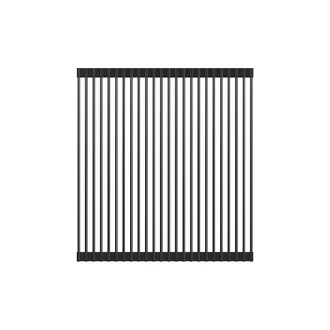 Fienza Hana Sink Roll Up Drainer PVD Carbon Metal A22CM