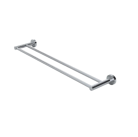 Meir Double Towel Rail 600mm Chrome MR01-R-C