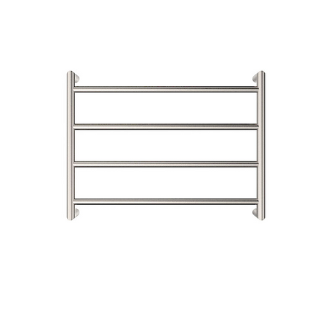 Fienza Kaya Heated Towel Ladder 600x450mm 4 Bars Brushed Nickel 8286045BN