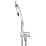 Meir Round Hand Shower on Swivel Bracket Chrome MZ06-C