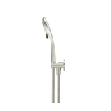 Meir Round Hand Shower on Fixed Bracket Brushed Nickel MZ08-PVDBN