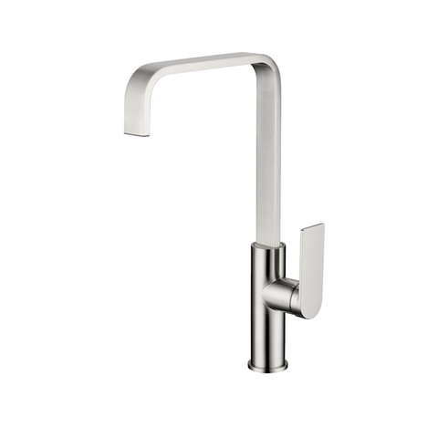 P&P Ruki Sink Mixer Brushed Nickel PBS1001BN