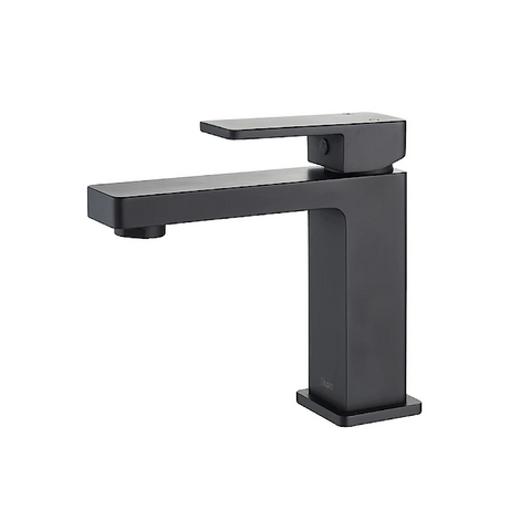 Ikon Ceram Basin Mixer Matte Black HYB636-201MB