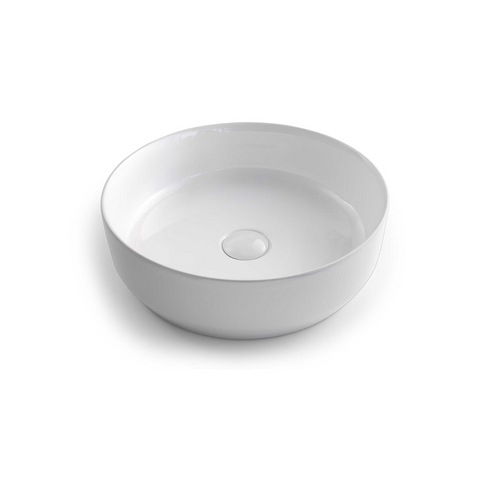 Seima Aurora Ceramic Basin 385 White Gloss Finish 192034