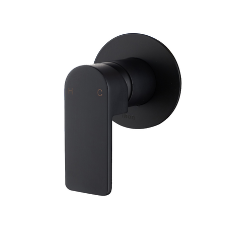 Ikon Flores Wall Mixer Matte Black HYB135-301MB