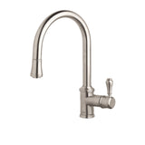 Abey Armando Vicario Provincial Pullout Kitchen Mixer Brushed Nickel 400674BN