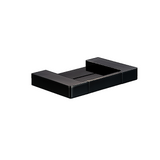 P&P Ceram Soap Holder Matte Black 55610-MB