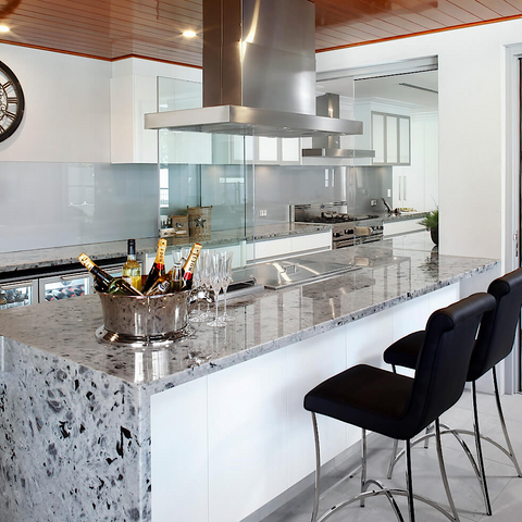 Schweigen Silent Island Rangehood 900mm (900m3/hr) Stainless Steel IS4110ST