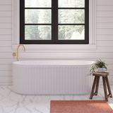 Fienza Eleanor Freestanding 1500mm Bath Acrylic White FR711-1500