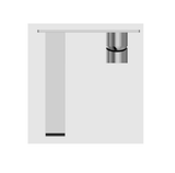 Nero Bianca Wall Basin Mixer Chrome NR321507ACH