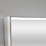 Fienza Mirror LED Cabinet 1200mm Satin White PSC1200MW-LED