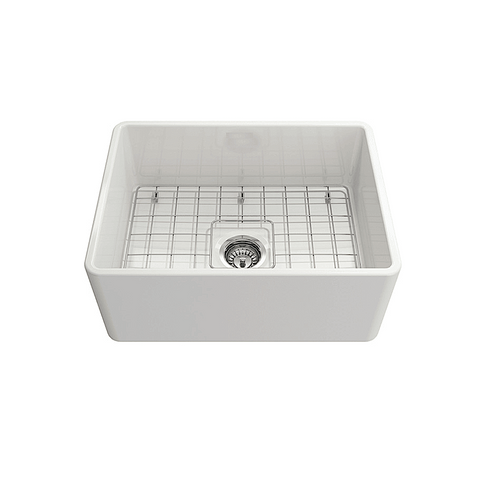 Turner Hastings Butler Novi Single Bowl Sink 60 x 46 White NO60FS