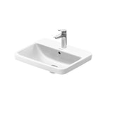 Duravit No.1 Drop-in Basin 545 x 435 mm (1 Taphole) with Overflow Alpine White 03555500272