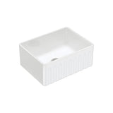 Fienza Olivia Single Butler Small 605x455x255mm Sink White 68704