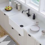 Fienza Olivia Single Butler Medium 765x455x255mm Sink White 68705