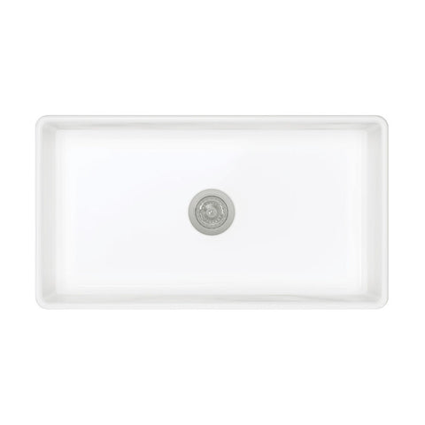Fienza Olivia Single Butler Large 840x460x255mm Sink White 68706