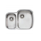 Oliveri Monet 675mm 1 & 1/2 Undermount Sink Stainless Steel MO72U