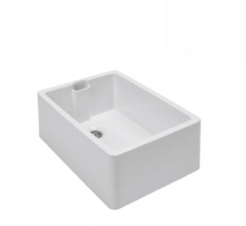 Turner Hastings Butler Belfast Single Bowl Sink 60 x 46 White (2530553921596)