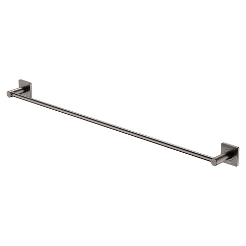 Fienza Sansa Single Towel Rail 900mm Gun Metal 83201GM