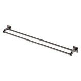 Fienza Sansa Double Towel Rail 900mm Gun Metal 83208GM