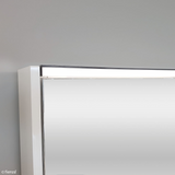 Fienza Mirror LED Cabinet 750mm Gloss White PSC750W-LED