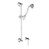 Abey Armando Vicario Provincial Shower on Rail Brushed Nickel 900069BN