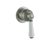 Abey Armando Vicario Provincial Shower Mixer Complete (Body and Trim kit) Brushed Nickel 9060BN