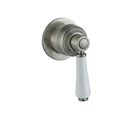 Abey Armando Vicario Provincial Shower Mixer Complete (Body and Trim kit) Brushed Nickel 9060BN