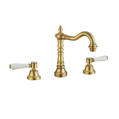 Abey Armando Vicario Provincial Lever Basin Set Bronze 500304BR