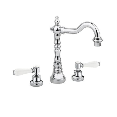 Abey Armando Vicario Provincial Lever Basin Set Chrome 500304