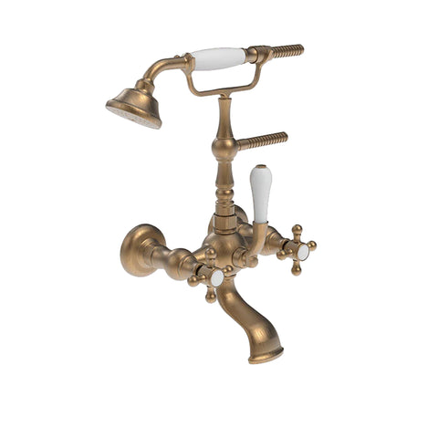 Abey Armando Vicario Provincial Floor Wall Bath Filler Bronze 700006BR