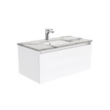 Fienza Manu Calacatta Marble Wall Hung 900mm Vanity SM90H (4597288960060)