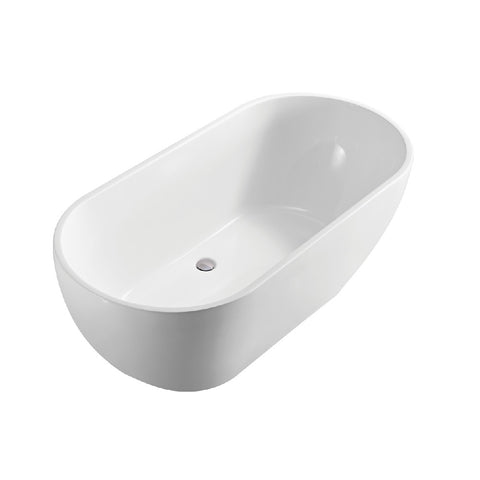 Fienza Koko 1680mm Freestanding Bath Matte White FR11775