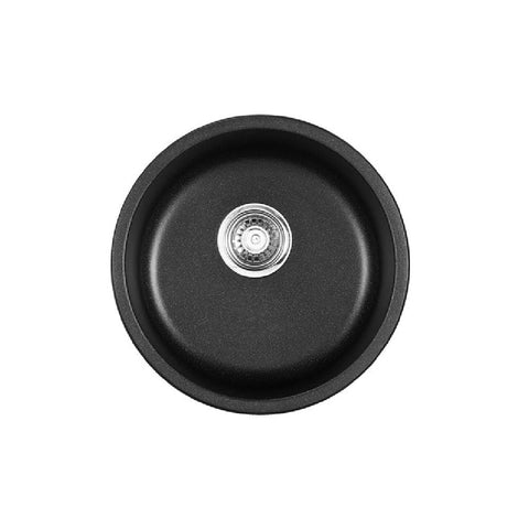 ADP Sink Bellevue Round 440mm Sink Matte Black SINKBEL435BK