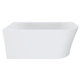 Fienza Chloe Right Hand Acrylic Corner Freestanding Bath 1400mm Gloss White FR75-1400R