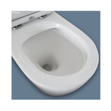 Fienza Alix Extended Height Toilet Suite Slim Seat S-Trap 160-230mm White K011B-2