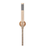 Meir Round Hand Shower on Fixed Bracket Champagne MZ08-R-CH